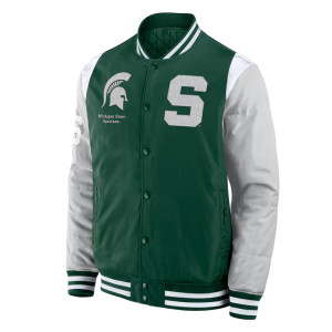 Elements Elite Michigan State Spartans Green Jacket