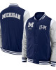 Elements Elite Michigan Wolverines Navy Jacket Elements Elite Michigan Wolverines Navy Jacket