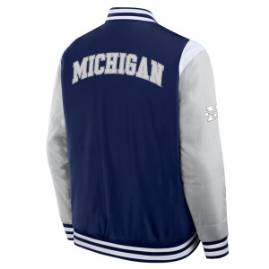 Elements Elite Michigan Wolverines Navy Jacket