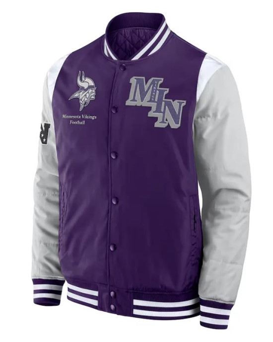 Elements Elite Minnesota Vikings Purple Jacket Elements Elite Minnesota Vikings Purple Jacket
