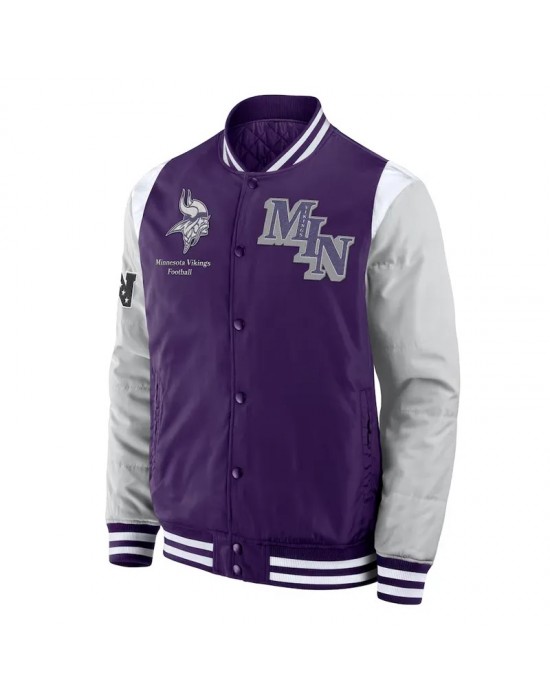 Elements Elite Minnesota Vikings Purple Jacket