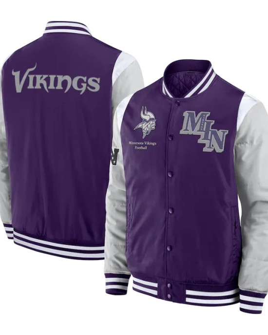 Elements Elite Minnesota Vikings Purple Jacket Elements Elite Minnesota Vikings Purple Jacket