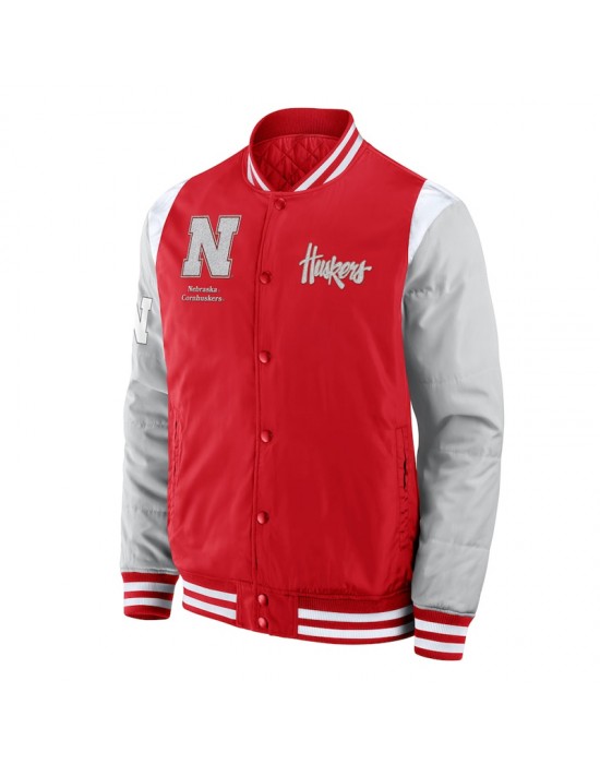 Elements Elite Nebraska Huskers Scarlet Jacket