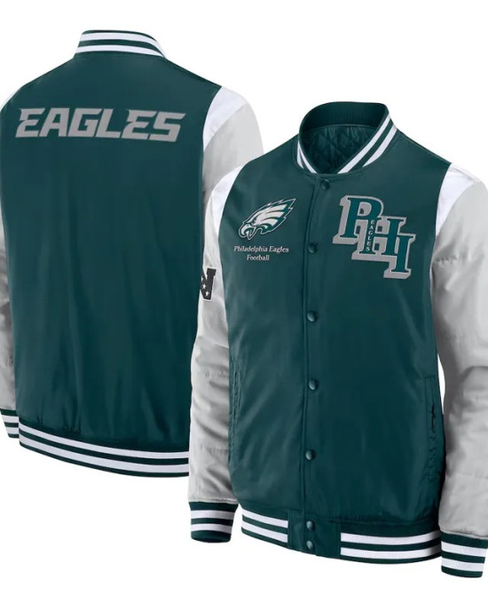 Elements Elite Philadelphia Eagles Green Jacket Elements Elite Philadelphia Eagles Green Jacket