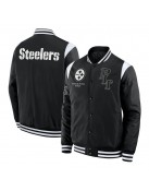Elements Elite Pittsburgh Steelers Black Jacket