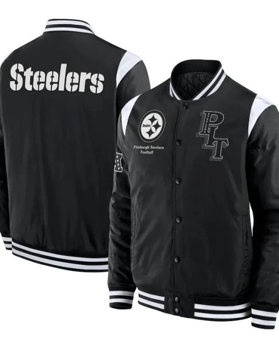 Elements Elite Pittsburgh Steelers Black Jacket Elements Elite Pittsburgh Steelers Black Jacket