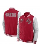 Elements Elite San Francisco 49ers Scarlet Jacket