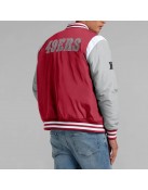 Elements Elite San Francisco 49ers Scarlet Jacket