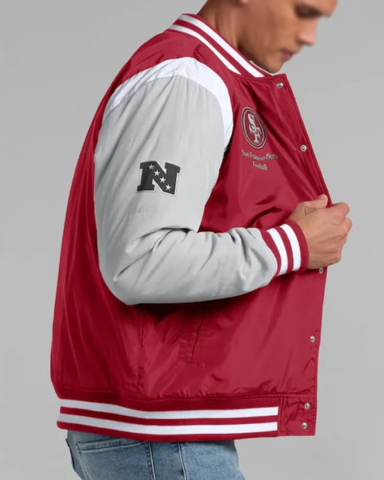 Elements Elite San Francisco 49ers Scarlet Jacket Elements Elite San Francisco 49ers Scarlet Jacket