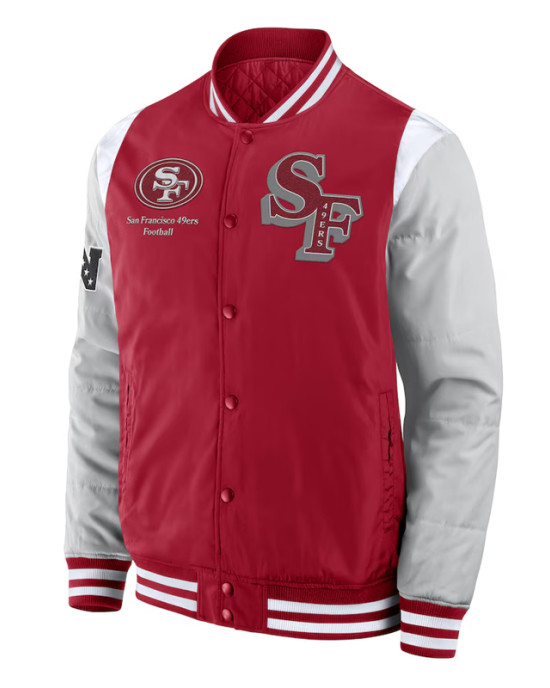 Elements Elite San Francisco 49ers Scarlet Jacket Elements Elite San Francisco 49ers Scarlet Jacket