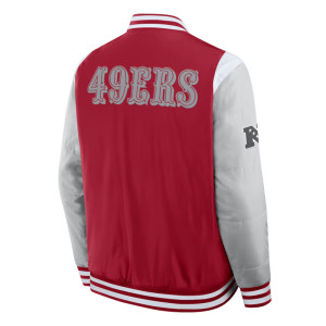 Elements Elite San Francisco 49ers Scarlet Jacket