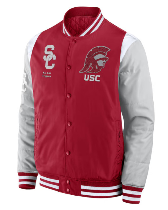 Elements Elite USC Trojans Cardinal Jacket Elements Elite USC Trojans Cardinal Jacket