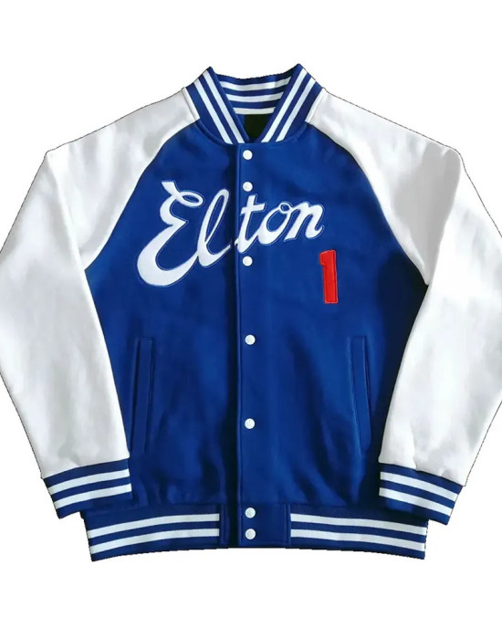 Elton John LA Dodger Varsity Jacket Elton John LA Dodger Varsity Jacket