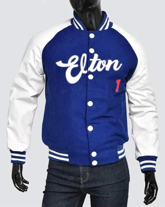 Elton John LA Dodger Varsity Jacket Elton John LA Dodger Varsity Jacket