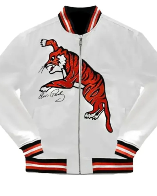 Elvis Tiger Varsity Jacket Elvis Tiger Varsity Jacket