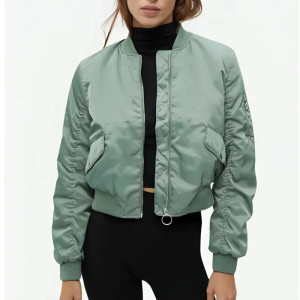 Emma Myers A Good Girl’s Guide to Murder Bomber Jacket