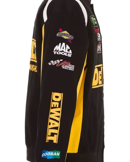 Erik Jones Dewalt Nascar Cotton Jacket Erik Jones Dewalt Nascar Cotton Jacket