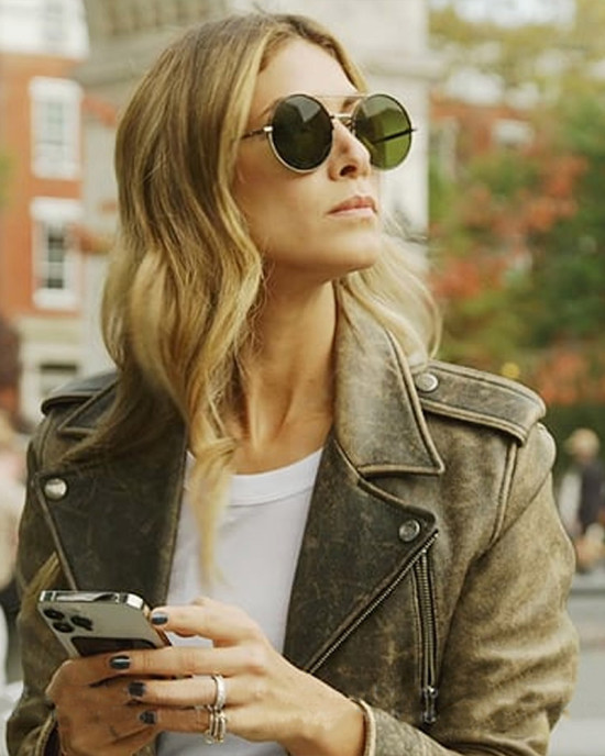 Erin Dana Lichy Real Housewives of New York City Leather Jacket Erin Dana Lichy Real Housewives of New York City Leather Jacket