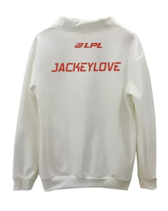 Esports Lpl 2024 Jackeylove White Bomber Jacket