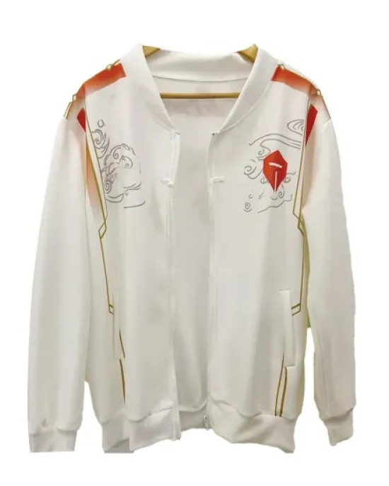 Esports Lpl 2024 Jackeylove White Bomber Jacket