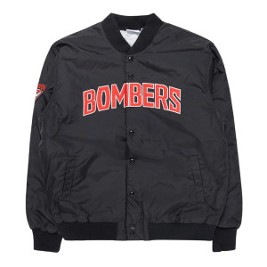 Essendon Bombers Black Bomber Jacket