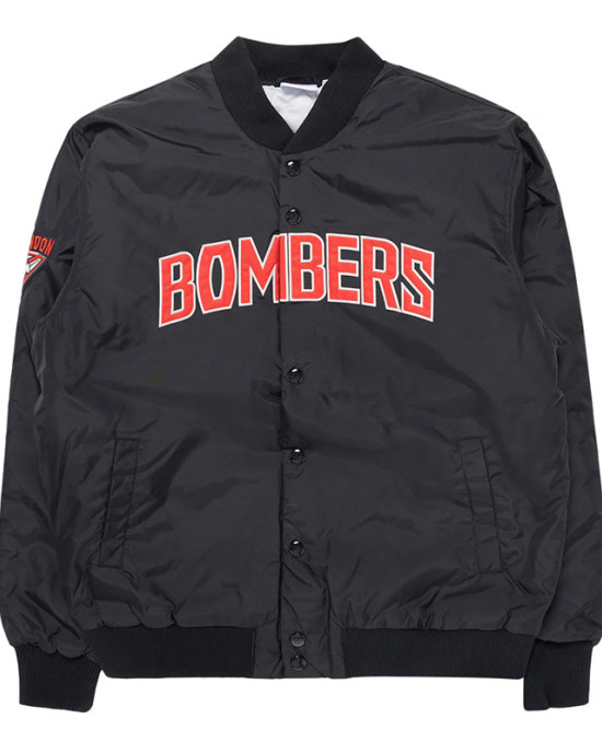 Essendon Bombers Black Bomber Jacket