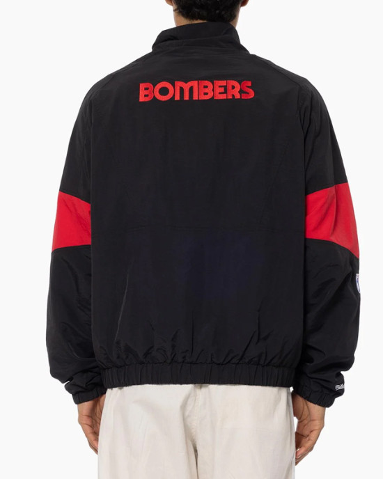 Essendon Bombers Black Intercept Track Jacket