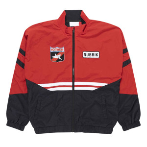 Essendon Bombers Red and Black Full-Zip Track Jacket