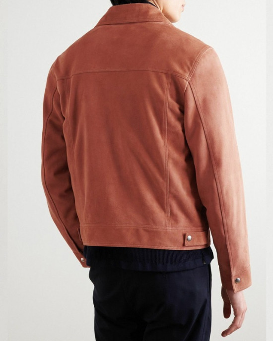 F1 The Movie Sonny Hayes Brown Suede Jacket