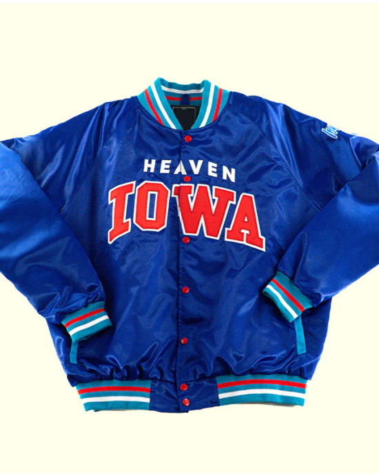 Fall Out Boy Iowa Cubs Heaven Iowa Satin Jacket