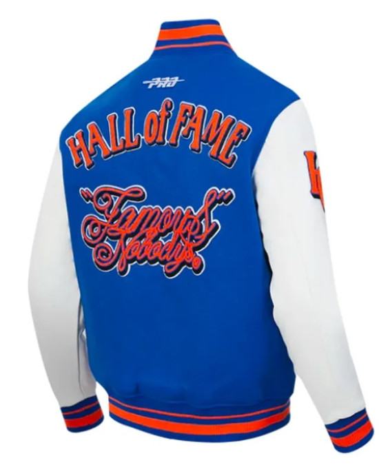 Famous Nobodys Hall of Fame Classic Rib Varsity Jacket
