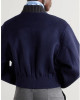 FBI Season 7 Dani Rhodes Blue Wool Bomber Jacket