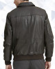 FBI Season 7 Stuart Scola Full-Zip Brown Leather Jacket