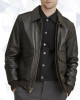 FBI Season 7 Stuart Scola Full-Zip Brown Leather Jacket