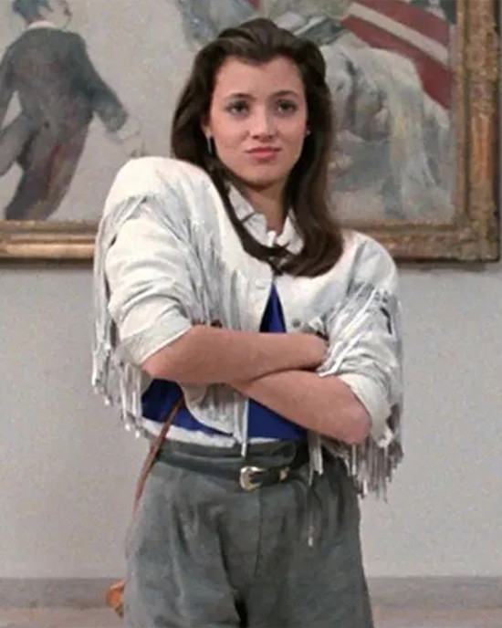 Ferris Bueller’s Day Off Mia Sara Leather Jacket Ferris Bueller’s Day Off Mia Sara Leather Jacket