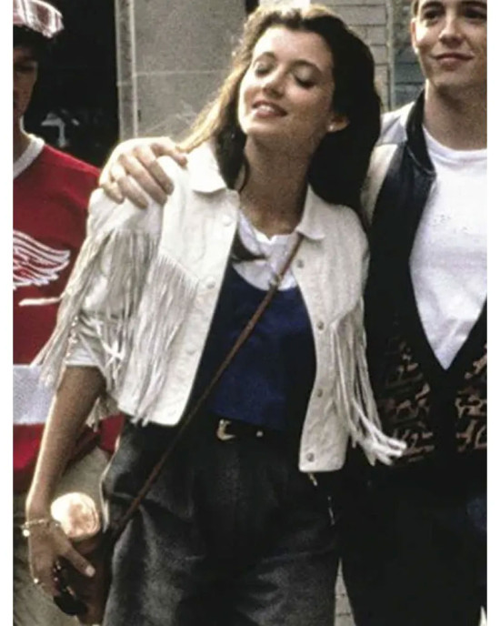 Ferris Bueller’s Day Off Mia Sara Leather Jacket Ferris Bueller’s Day Off Mia Sara Leather Jacket