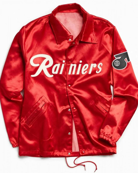 Field Flannels Seattle Rainiers Satin Windbreaker Field Flannels Seattle Rainiers Satin Windbreaker