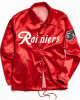 Field Flannels Seattle Rainiers Satin Windbreaker Field Flannels Seattle Rainiers Satin Windbreaker