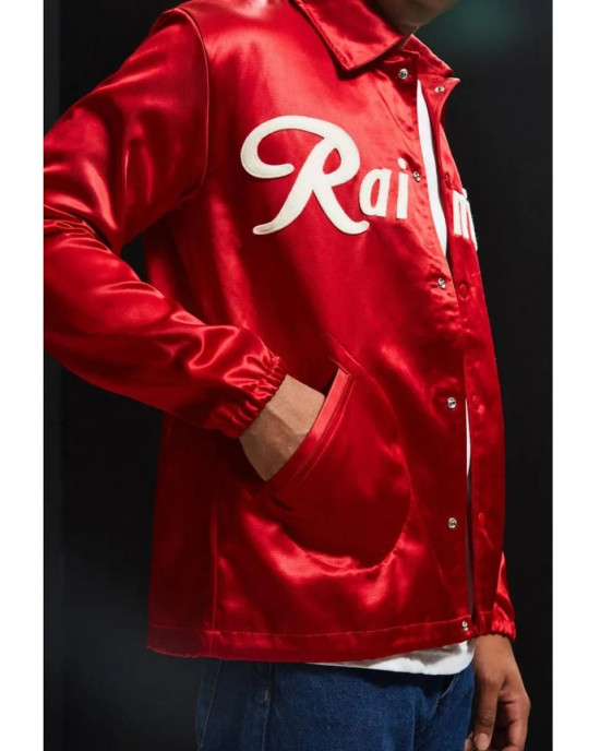 Field Flannels Seattle Rainiers Satin Windbreaker Field Flannels Seattle Rainiers Satin Windbreaker