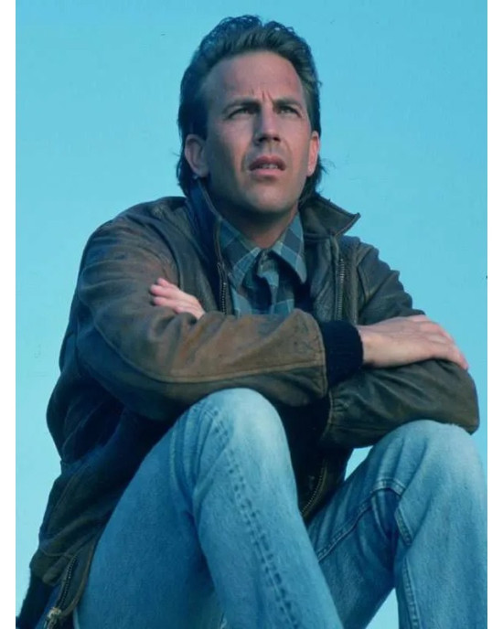 Field of Dreams Kevin Costner Leather Jacket