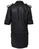 Final Fantasy 15 Noctis Black Leather Jacket with Removable Down Part Final Fantasy 15 Noctis Black Leather Jacket with Removable Down Part