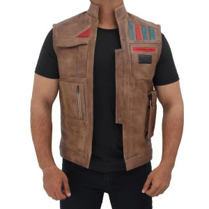 Finn The Rise of Skywalker Leather Vest