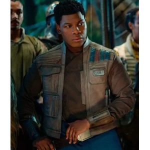Finn The Rise of Skywalker Leather Vest