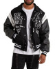First Row Keep Things Simple Varsity Jacket First Row Keep Things Simple Varsity Jacket