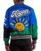 First Row Think Green Always Varsity Jacket First Row Think Green Always Varsity Jacket