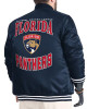 Florida Panthers Adaptive Bold Logo Varsity Satin Jacket