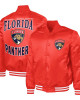 Florida Panthers Adaptive Bold Logo Varsity Satin Jacket