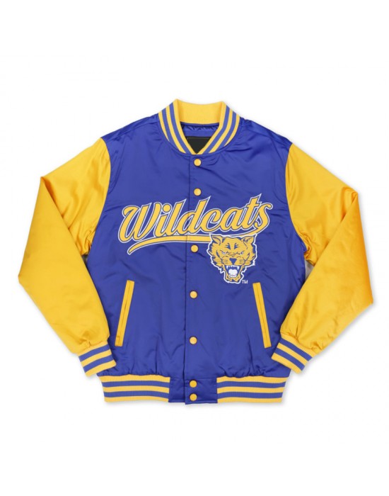 Fort Valley State Wildcats Blue and Gold Jacket