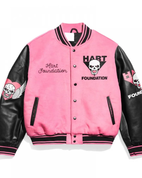 Foundation Bret Hart Varsity Jacket