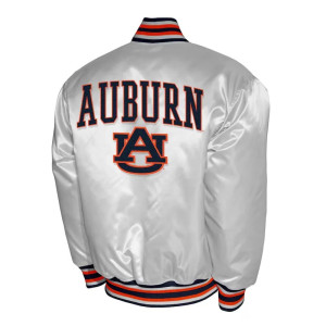 Franchise Club Auburn Tigers Satin Jacket 